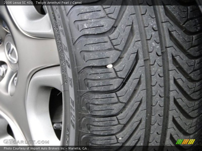 Twlight Amethyst Pearl / Camel 2006 Lexus SC 430