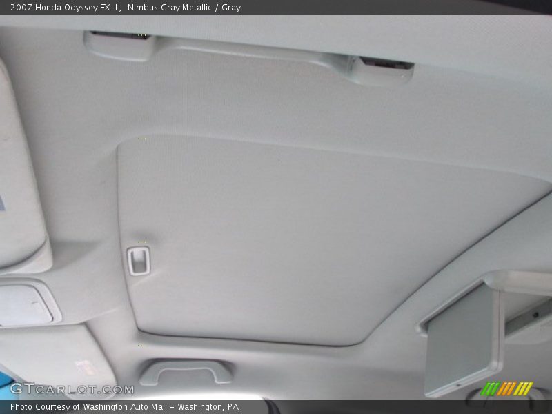 Nimbus Gray Metallic / Gray 2007 Honda Odyssey EX-L