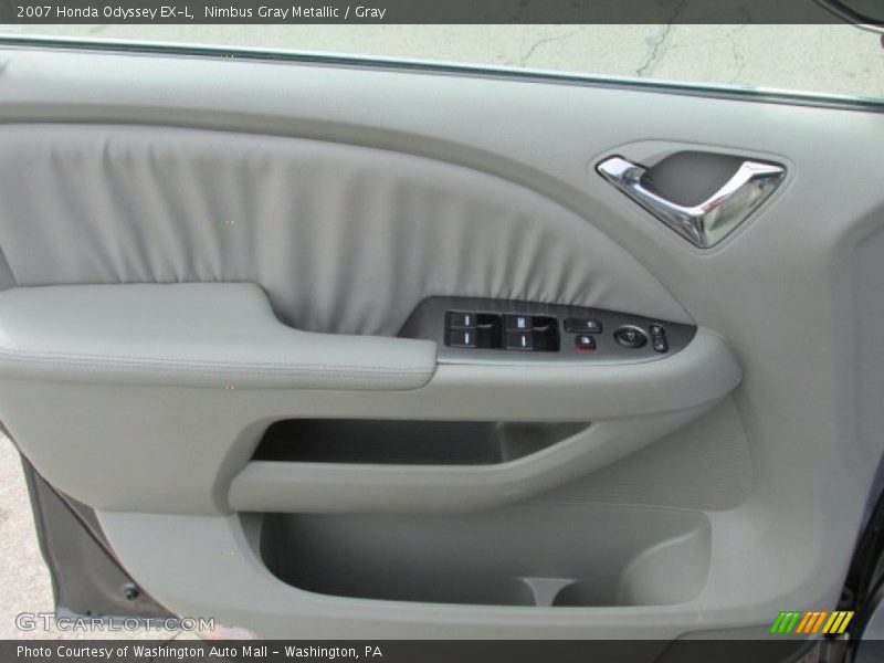 Nimbus Gray Metallic / Gray 2007 Honda Odyssey EX-L