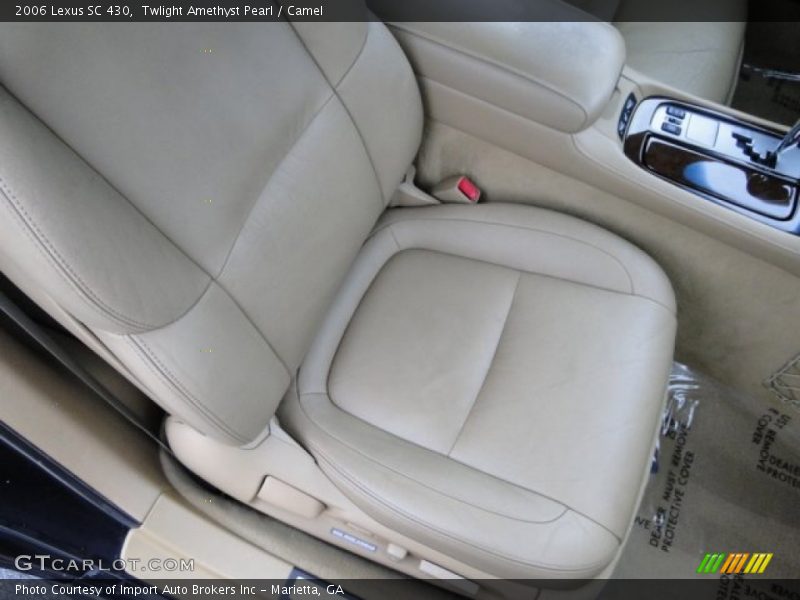 Twlight Amethyst Pearl / Camel 2006 Lexus SC 430