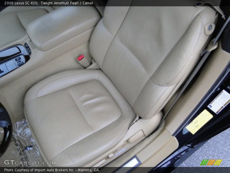 Twlight Amethyst Pearl / Camel 2006 Lexus SC 430