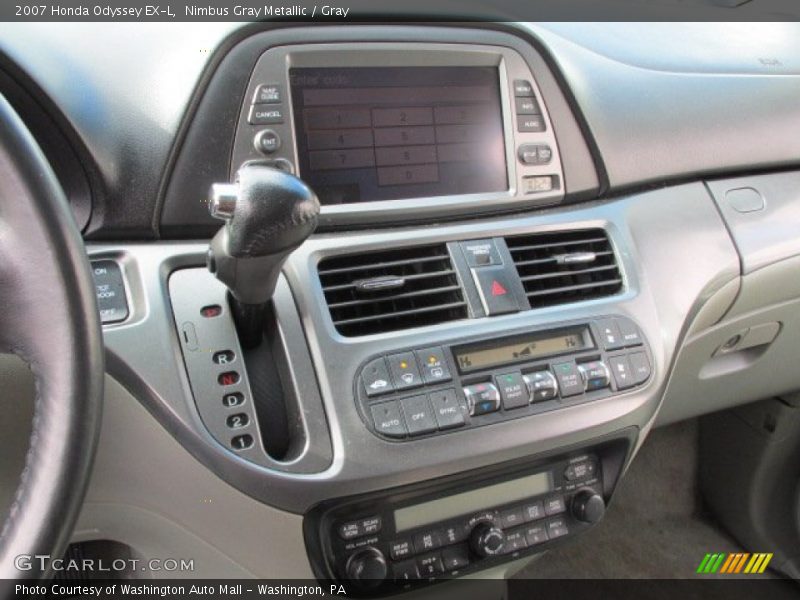 Nimbus Gray Metallic / Gray 2007 Honda Odyssey EX-L