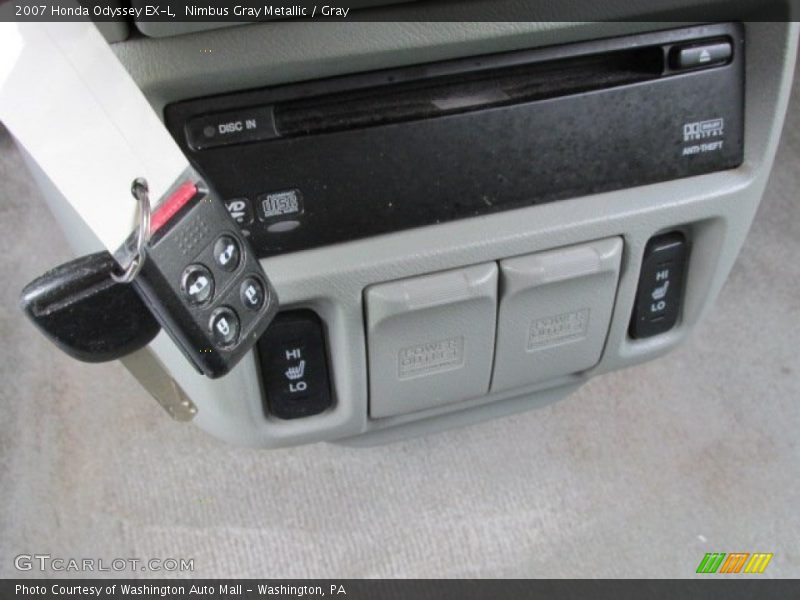 Nimbus Gray Metallic / Gray 2007 Honda Odyssey EX-L