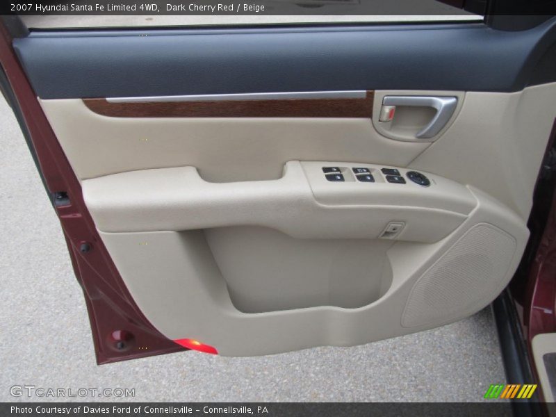 Door Panel of 2007 Santa Fe Limited 4WD
