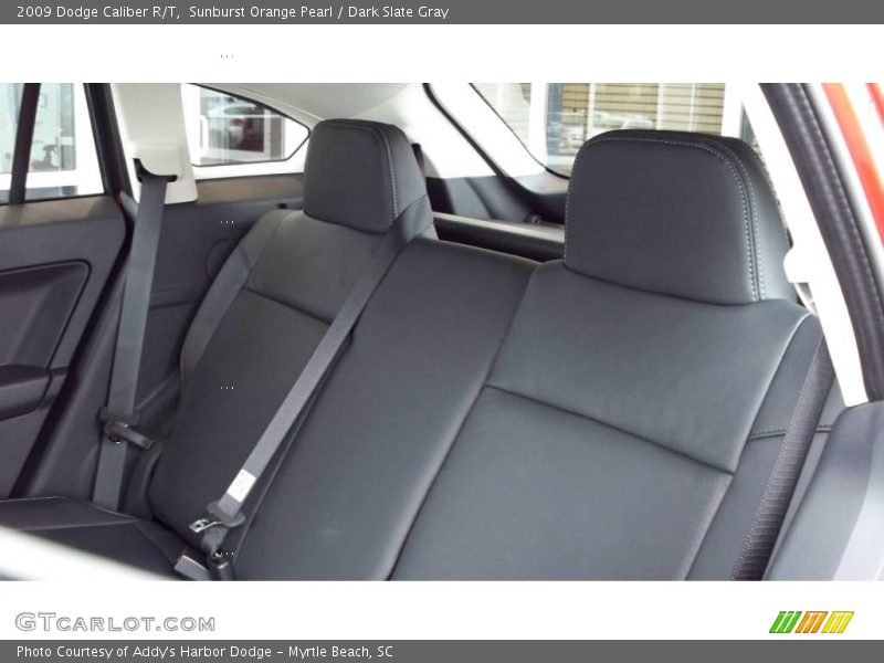 Sunburst Orange Pearl / Dark Slate Gray 2009 Dodge Caliber R/T