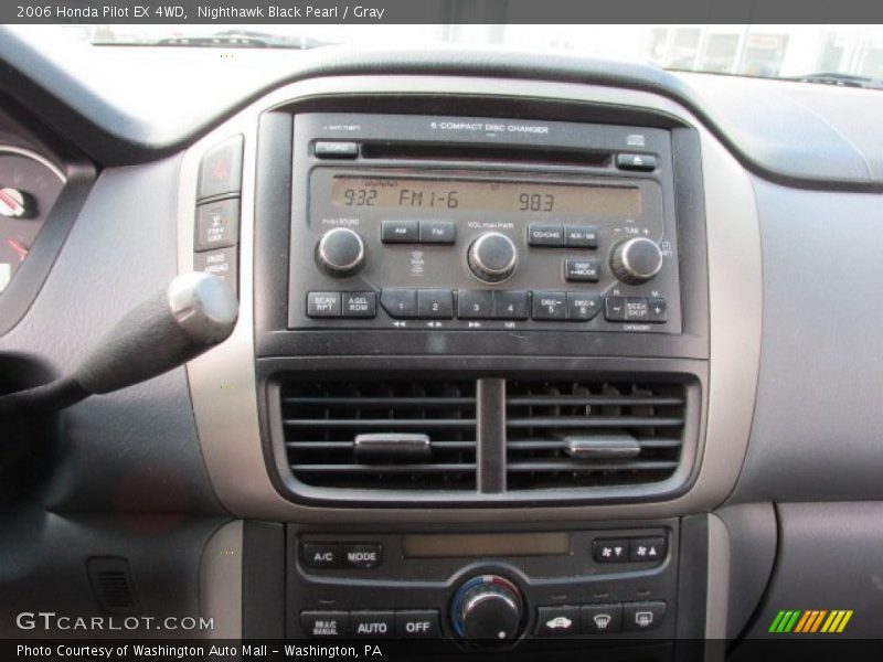 Audio System of 2006 Pilot EX 4WD