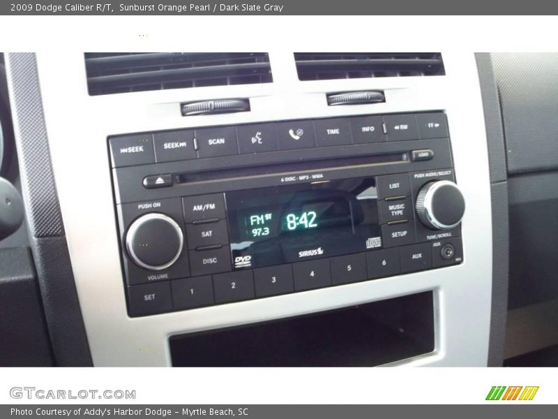 Sunburst Orange Pearl / Dark Slate Gray 2009 Dodge Caliber R/T