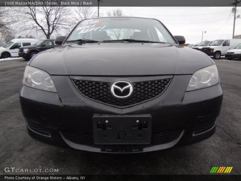 Black Mica / Black 2006 Mazda MAZDA3 i Sedan