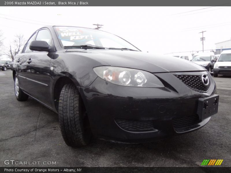 Black Mica / Black 2006 Mazda MAZDA3 i Sedan