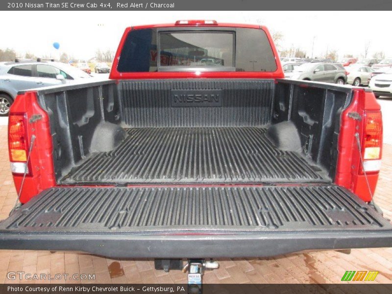 Red Alert / Charcoal 2010 Nissan Titan SE Crew Cab 4x4
