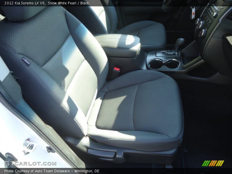 Snow White Pearl / Black 2012 Kia Sorento LX V6