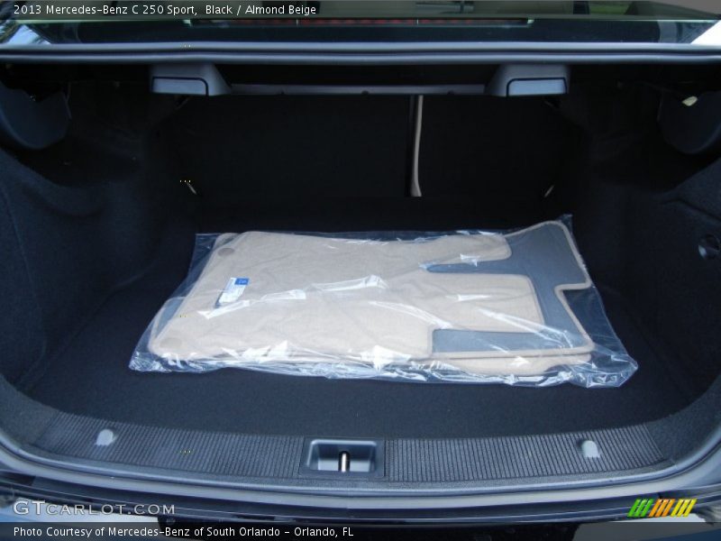 Black / Almond Beige 2013 Mercedes-Benz C 250 Sport