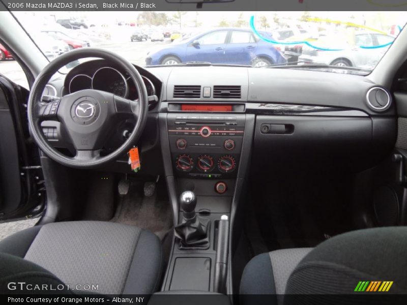 Black Mica / Black 2006 Mazda MAZDA3 i Sedan