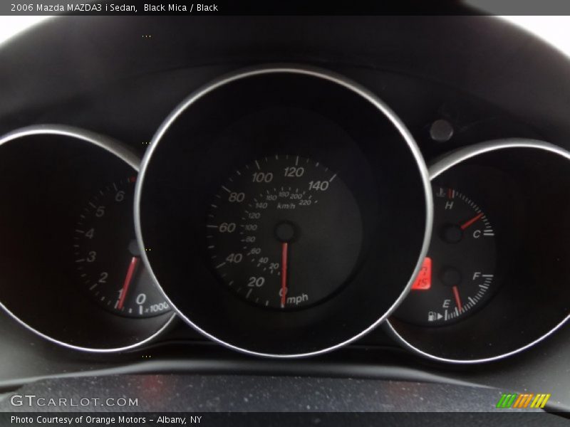 Black Mica / Black 2006 Mazda MAZDA3 i Sedan