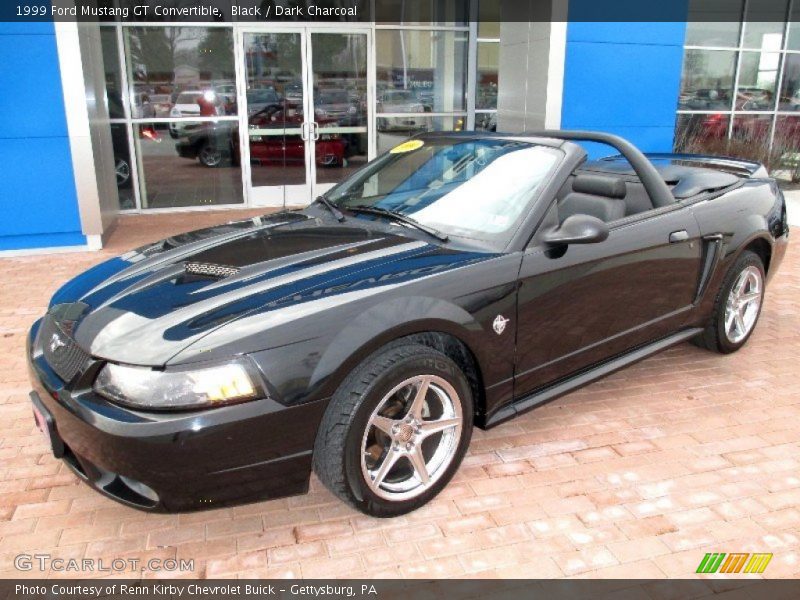 Front 3/4 View of 1999 Mustang GT Convertible