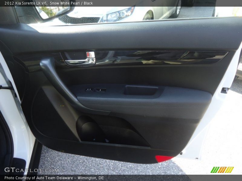 Snow White Pearl / Black 2012 Kia Sorento LX V6
