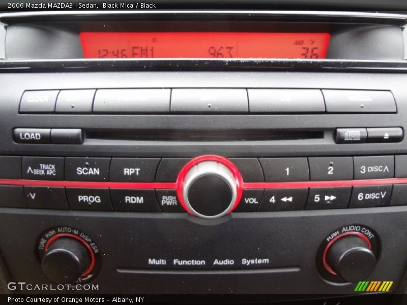 Black Mica / Black 2006 Mazda MAZDA3 i Sedan