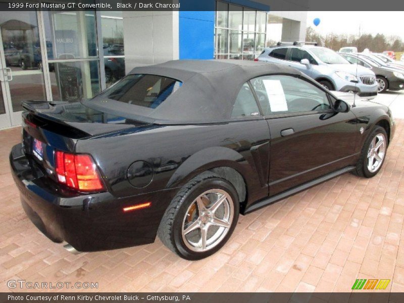 Black / Dark Charcoal 1999 Ford Mustang GT Convertible