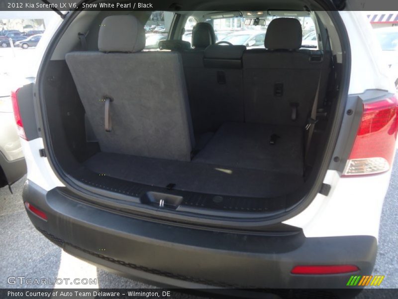 Snow White Pearl / Black 2012 Kia Sorento LX V6