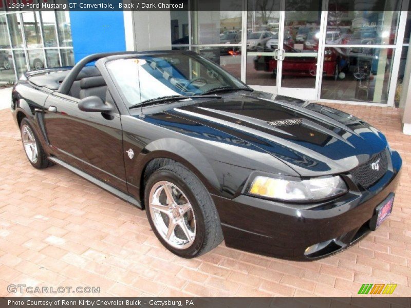 Front 3/4 View of 1999 Mustang GT Convertible