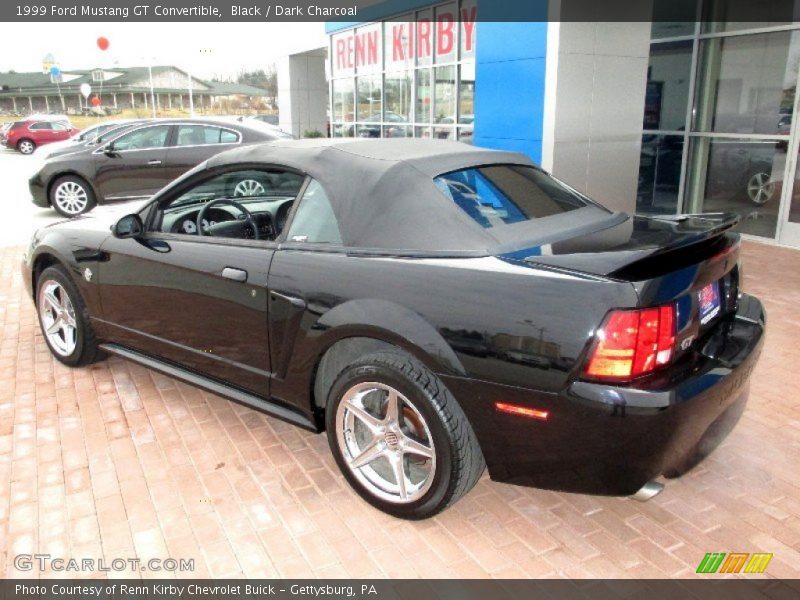 Black / Dark Charcoal 1999 Ford Mustang GT Convertible
