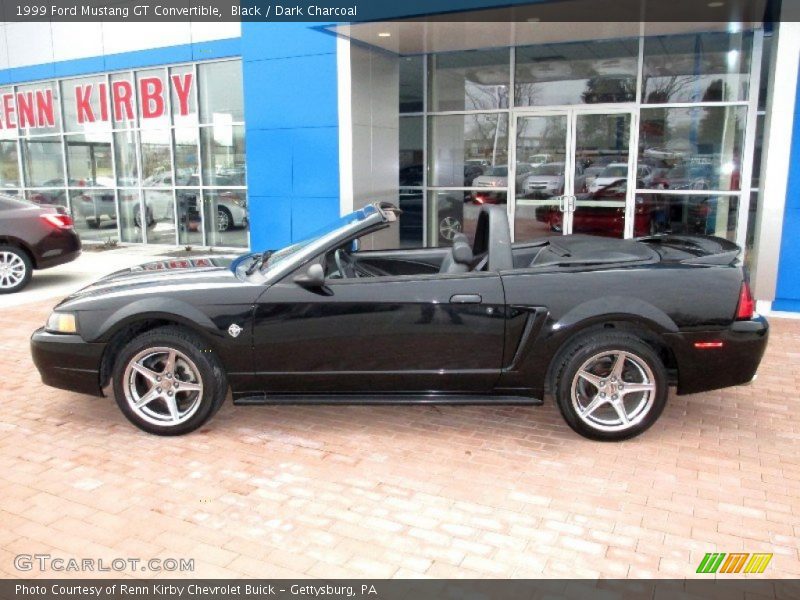 Black / Dark Charcoal 1999 Ford Mustang GT Convertible