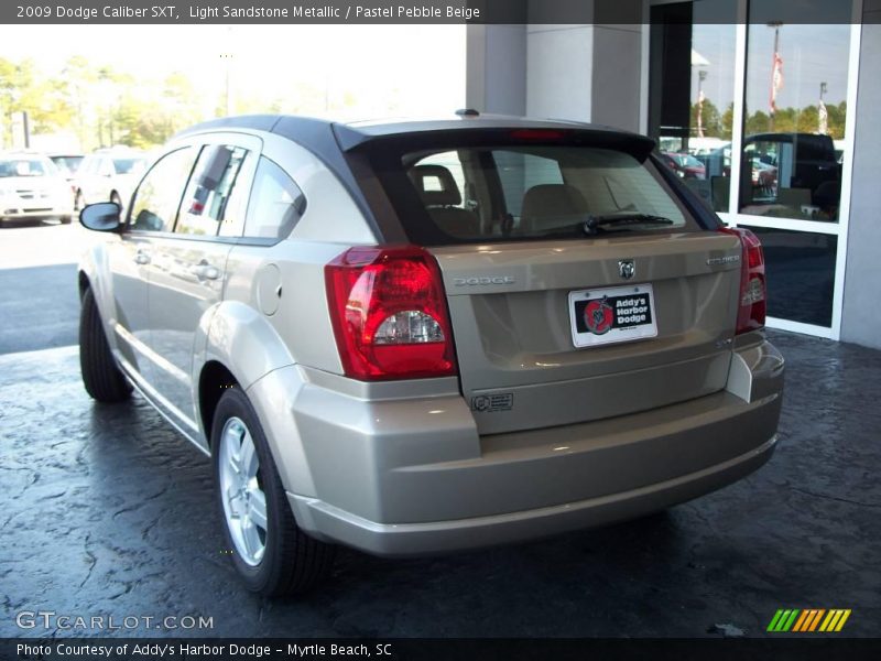 Light Sandstone Metallic / Pastel Pebble Beige 2009 Dodge Caliber SXT
