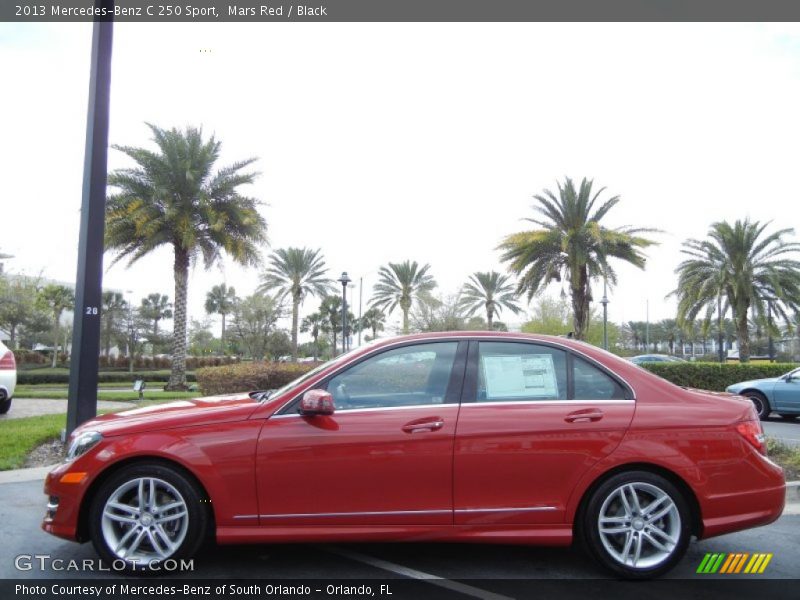  2013 C 250 Sport Mars Red
