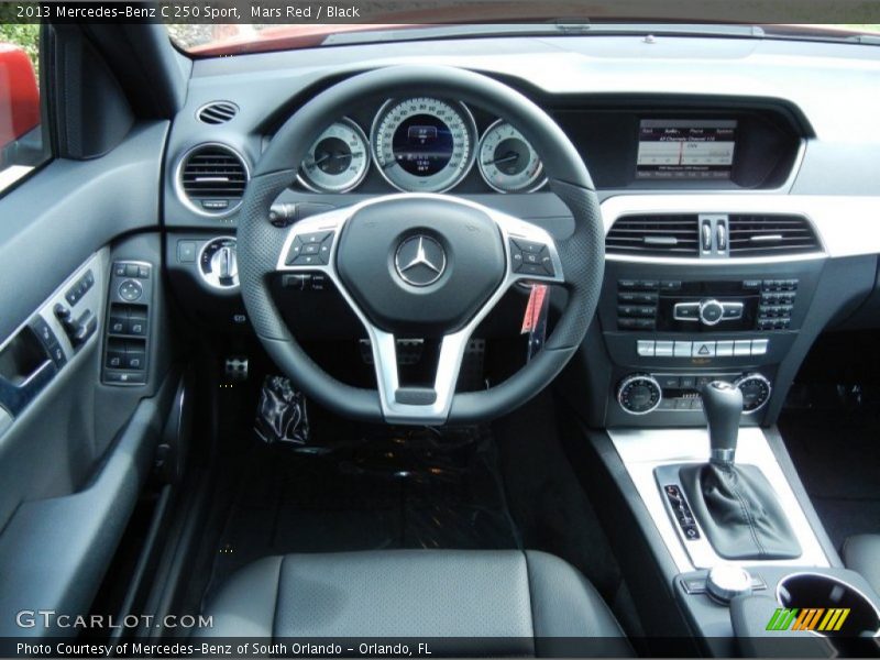 Dashboard of 2013 C 250 Sport