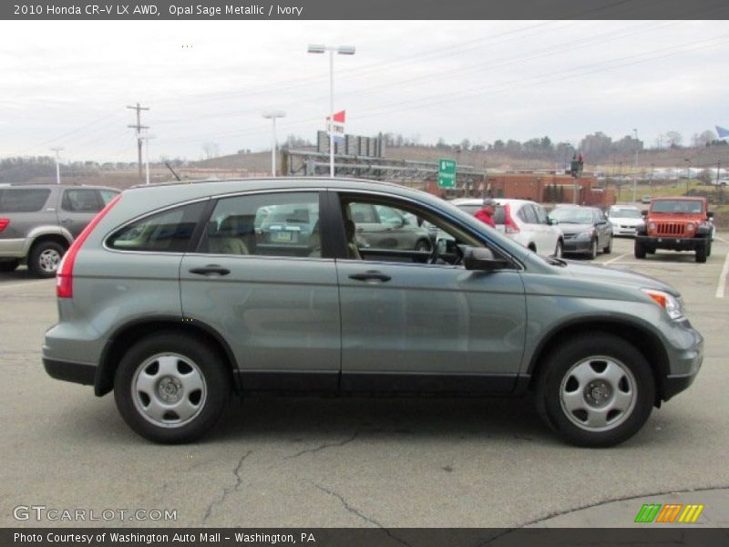 Opal Sage Metallic / Ivory 2010 Honda CR-V LX AWD