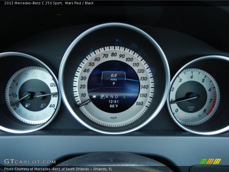  2013 C 250 Sport 250 Sport Gauges