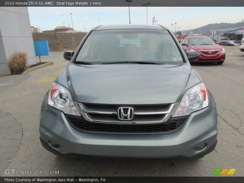 Opal Sage Metallic / Ivory 2010 Honda CR-V LX AWD