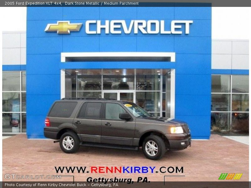 Dark Stone Metallic / Medium Parchment 2005 Ford Expedition XLT 4x4