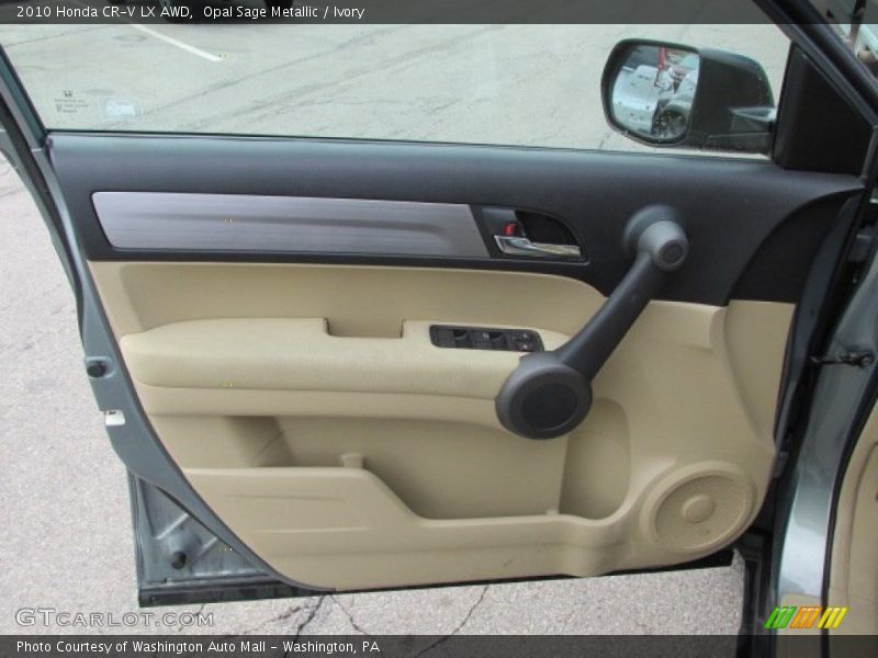 Opal Sage Metallic / Ivory 2010 Honda CR-V LX AWD