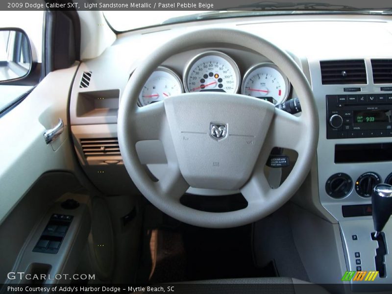 Light Sandstone Metallic / Pastel Pebble Beige 2009 Dodge Caliber SXT