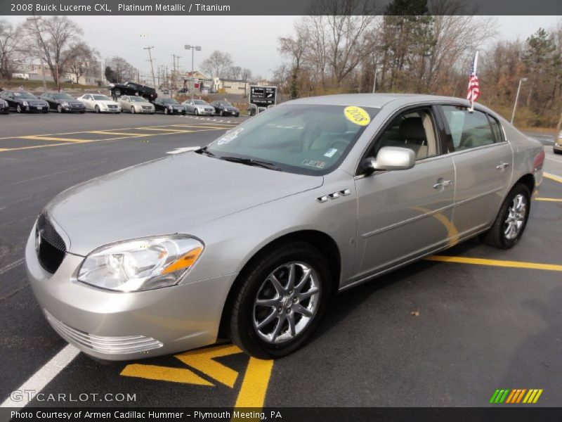 Platinum Metallic / Titanium 2008 Buick Lucerne CXL