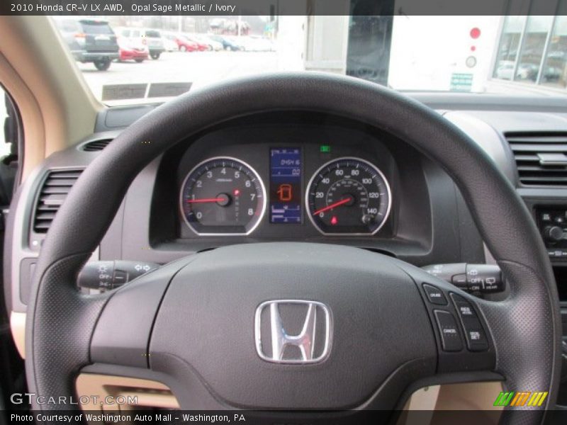 Opal Sage Metallic / Ivory 2010 Honda CR-V LX AWD