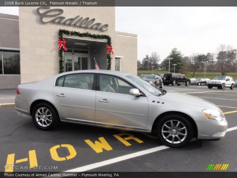 Platinum Metallic / Titanium 2008 Buick Lucerne CXL