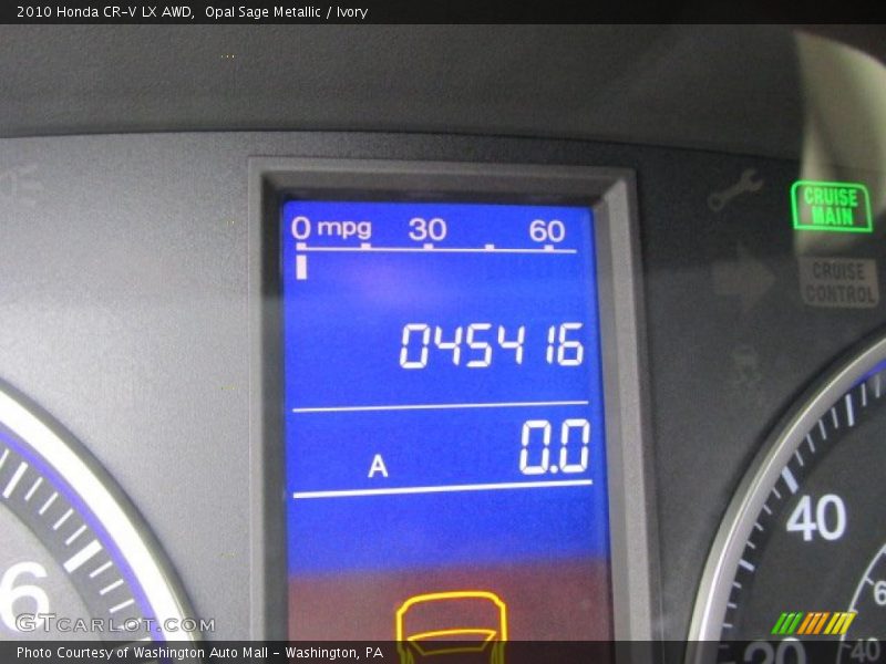 Opal Sage Metallic / Ivory 2010 Honda CR-V LX AWD