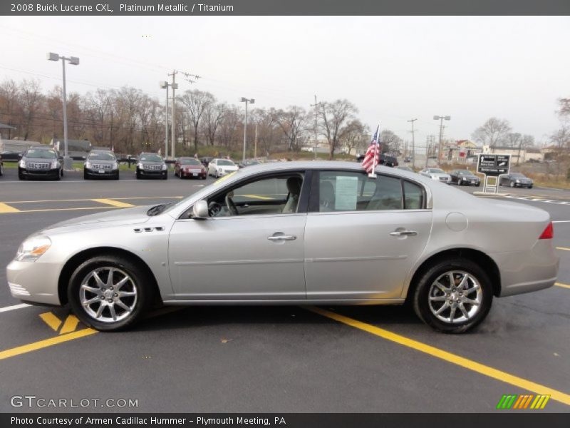 Platinum Metallic / Titanium 2008 Buick Lucerne CXL