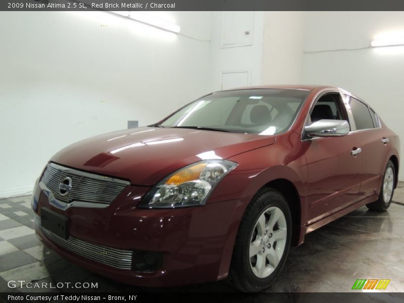 Red Brick Metallic / Charcoal 2009 Nissan Altima 2.5 SL