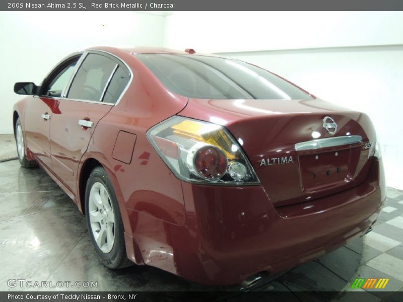 Red Brick Metallic / Charcoal 2009 Nissan Altima 2.5 SL