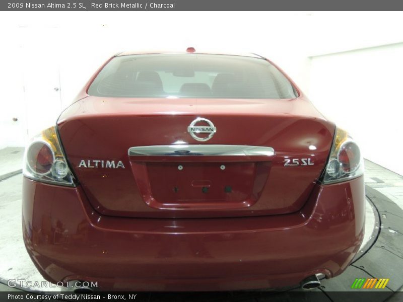 Red Brick Metallic / Charcoal 2009 Nissan Altima 2.5 SL