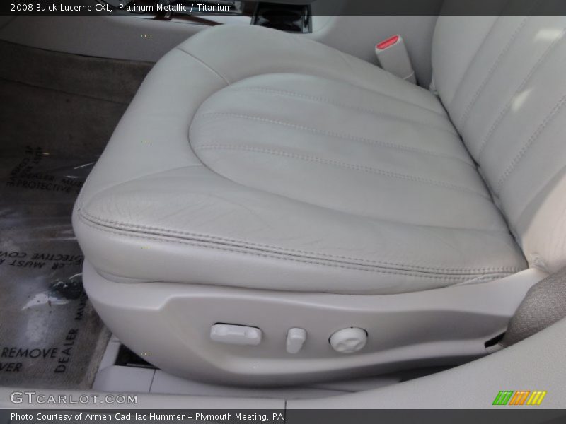 Front Seat of 2008 Lucerne CXL