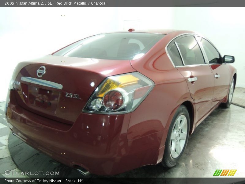 Red Brick Metallic / Charcoal 2009 Nissan Altima 2.5 SL