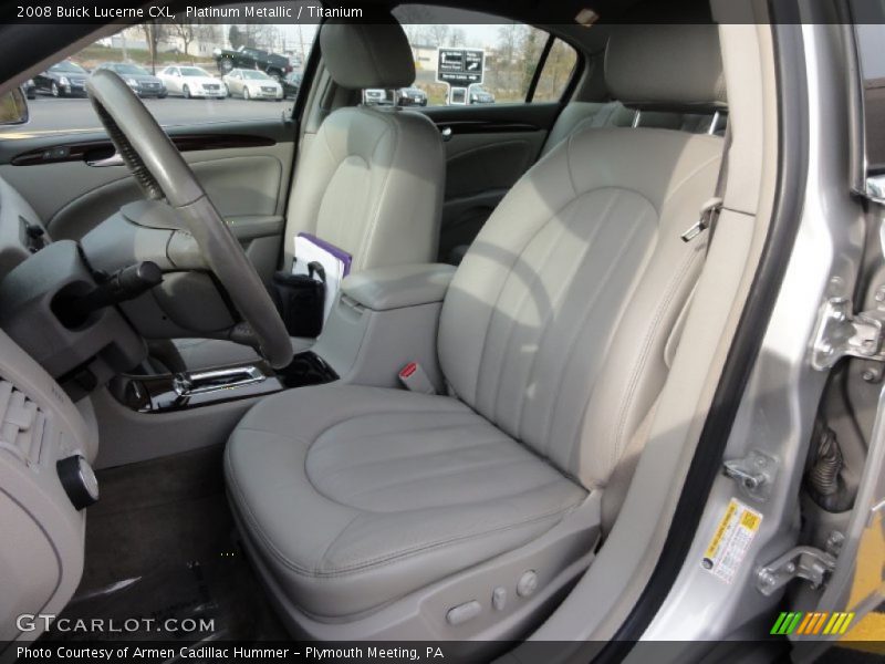 Front Seat of 2008 Lucerne CXL