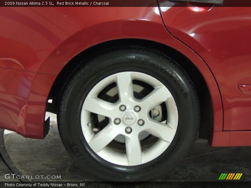Red Brick Metallic / Charcoal 2009 Nissan Altima 2.5 SL