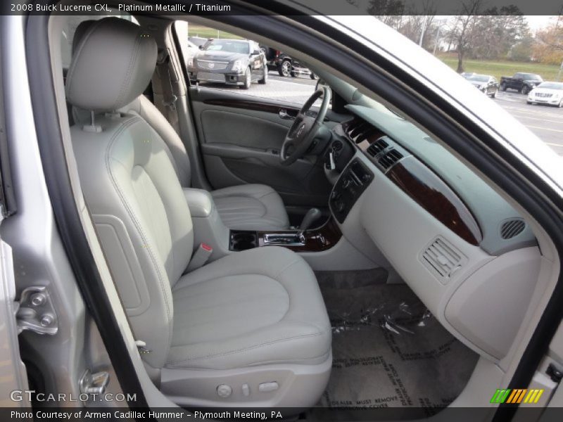 Front Seat of 2008 Lucerne CXL