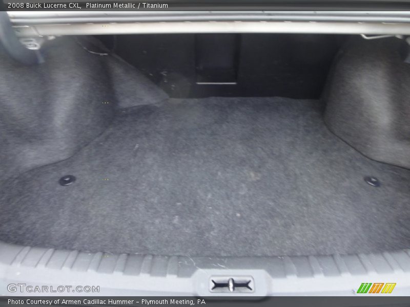  2008 Lucerne CXL Trunk