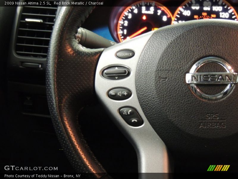 Red Brick Metallic / Charcoal 2009 Nissan Altima 2.5 SL